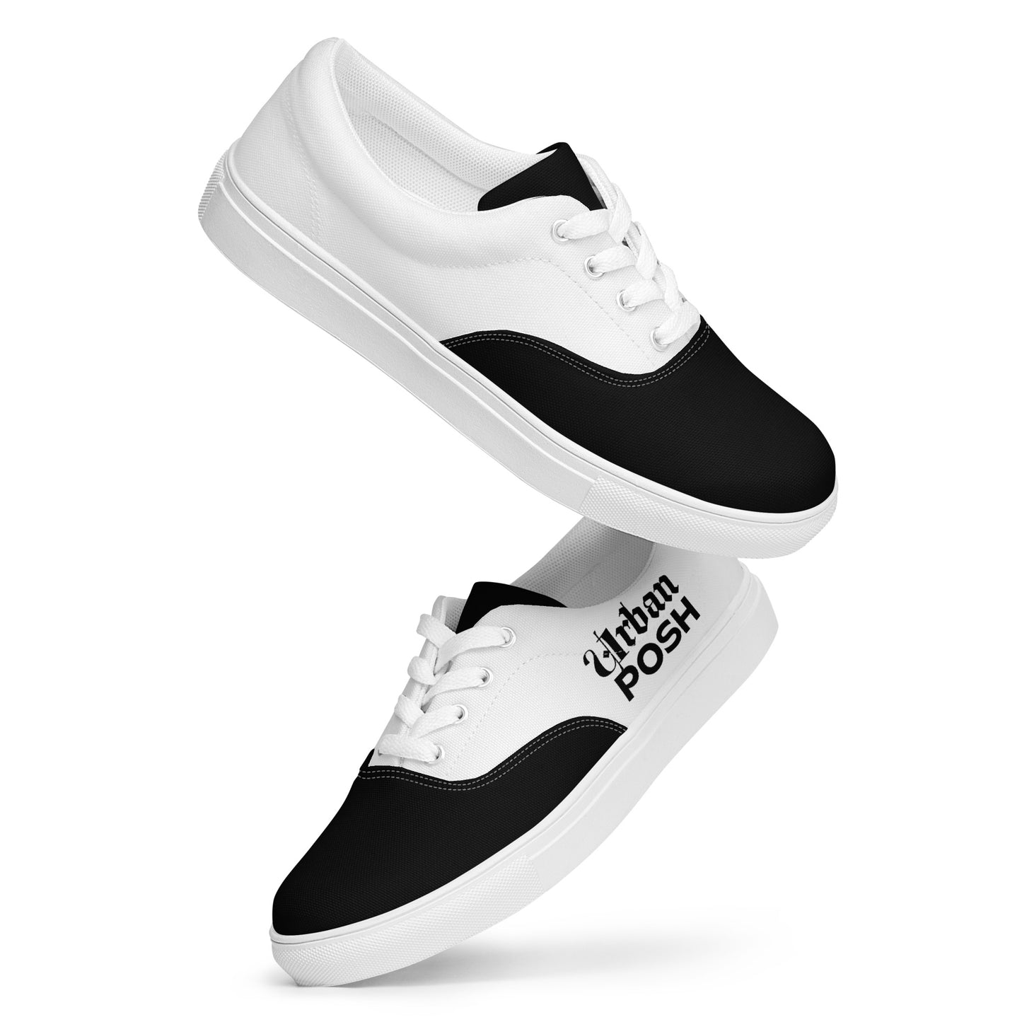 Men’s lace-up canvas shoes